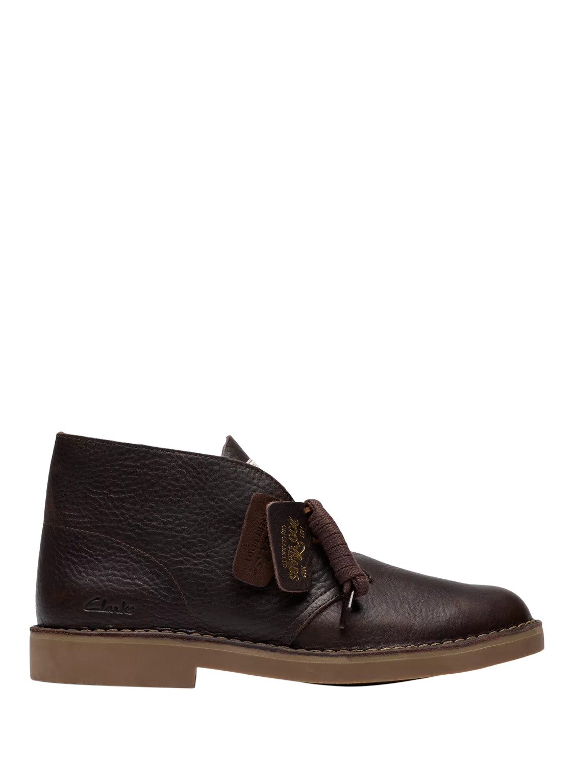 Clarks Evo Leather Desert Boots, Brown