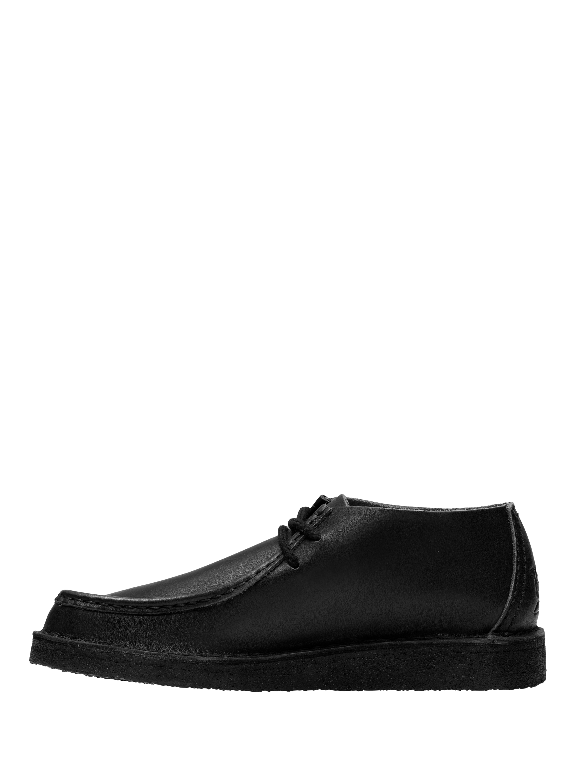 Product image 7 of 7, which shows Clarks Nomad Nubuck Leather Desert Boots, Black, 7