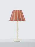 John Lewis Ambleside Stripe Tapered Lampshade, Auburn