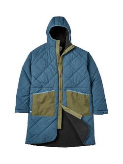 Passenger Campscape Water Resistant Parka, Navy/Khaki, Navy/Khaki