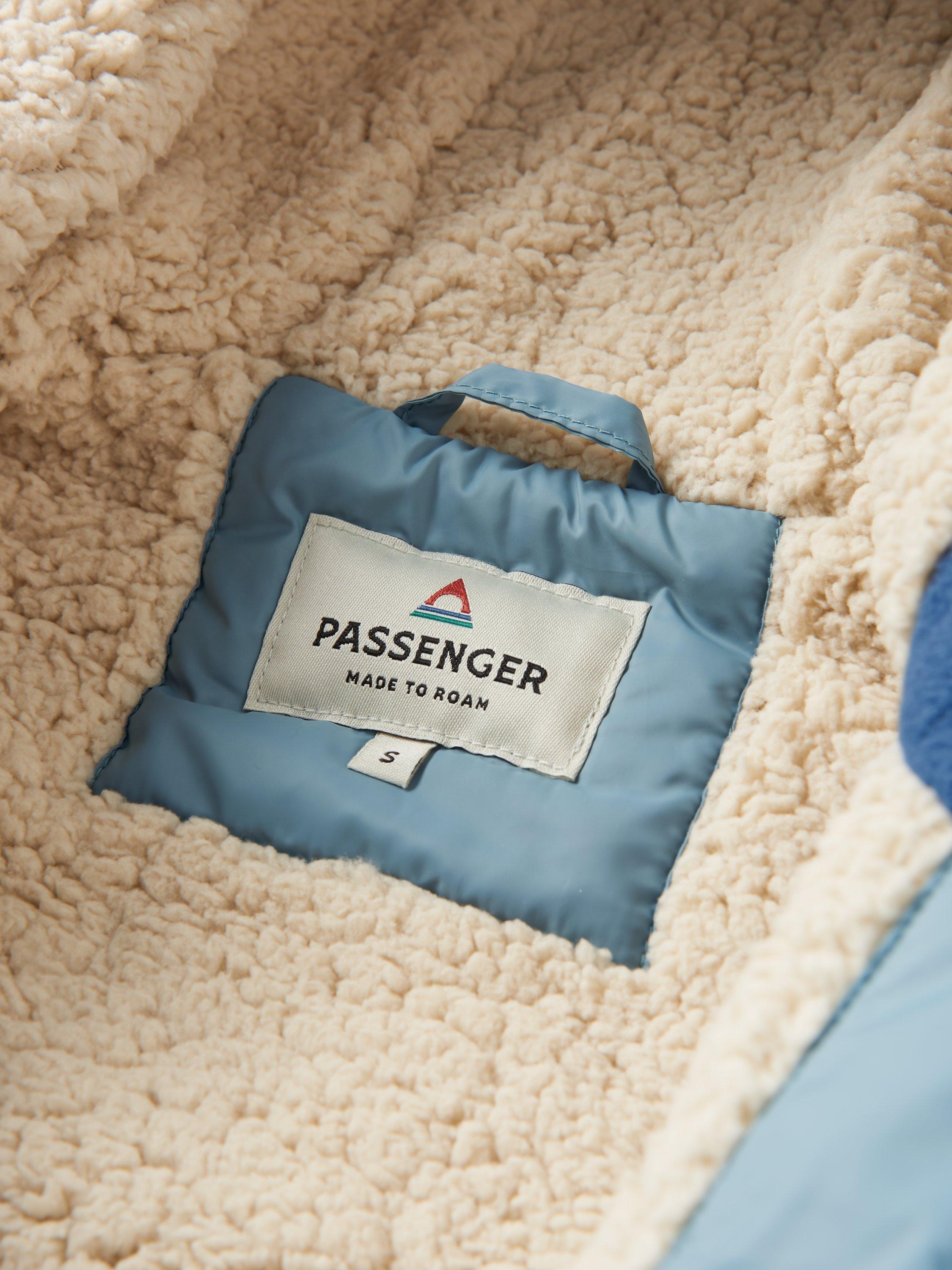 Product image 4 of 6, which shows Passenger Flora 2.0 Sherpa Parka, Light Blue, S