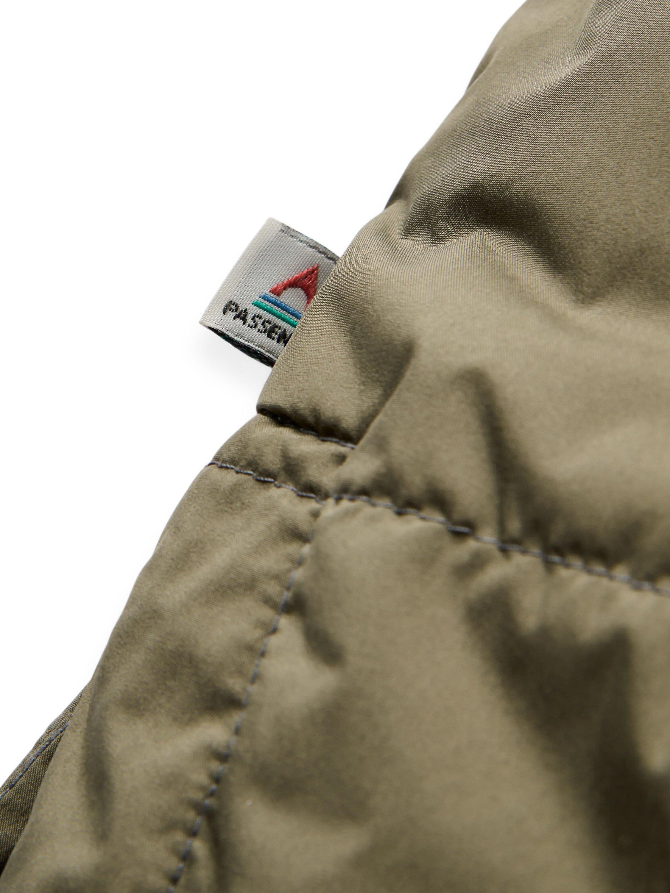 Product image 4 of 9, which shows Passenger Flora Sherpa Lined Gilet, Green, S