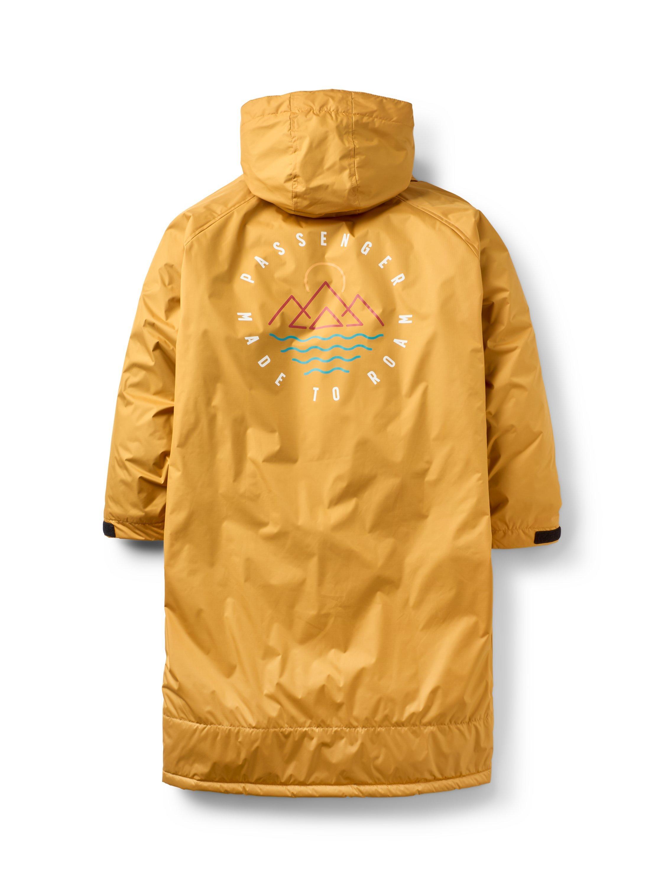 Product image 2 of 9, which shows Passenger Escapism Hooded Changing Robe, Yellow, XS
