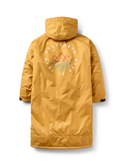 Passenger Escapism Hooded Changing Robe, Yellow - view 2, Yellow
