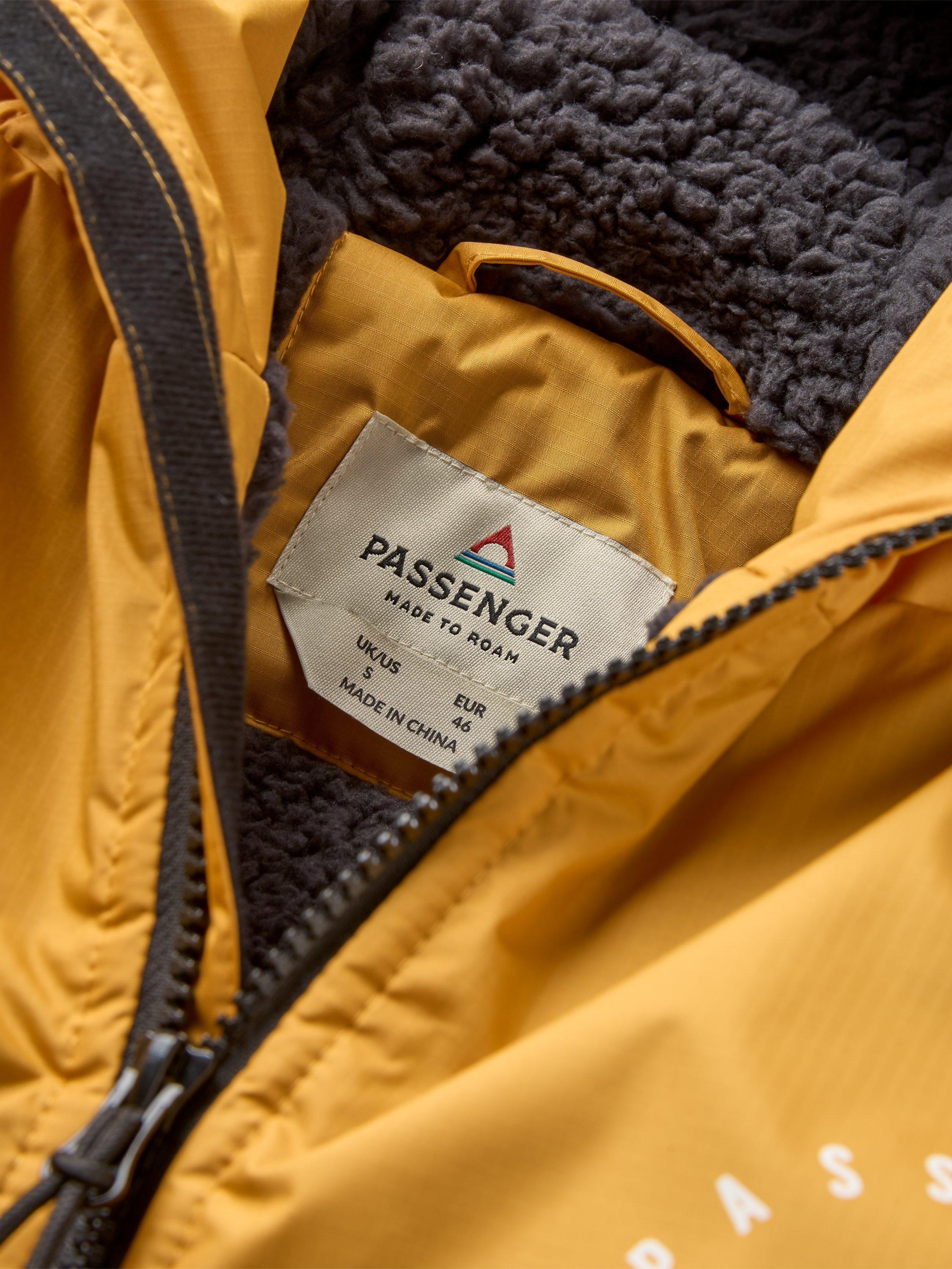 Product image 4 of 9, which shows Passenger Escapism Hooded Changing Robe, Yellow, XS