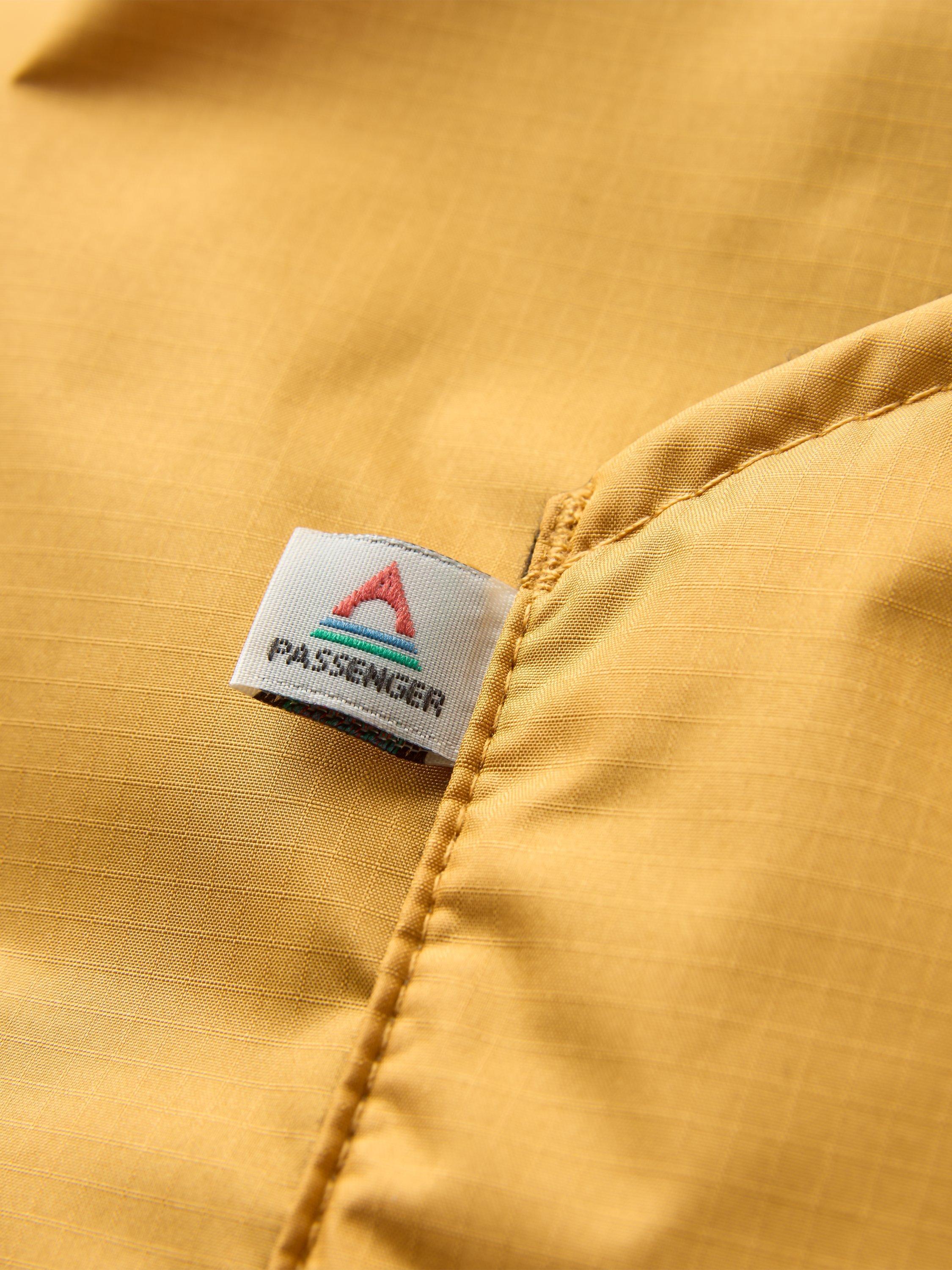 Product image 7 of 9, which shows Passenger Escapism Hooded Changing Robe, Yellow, XS