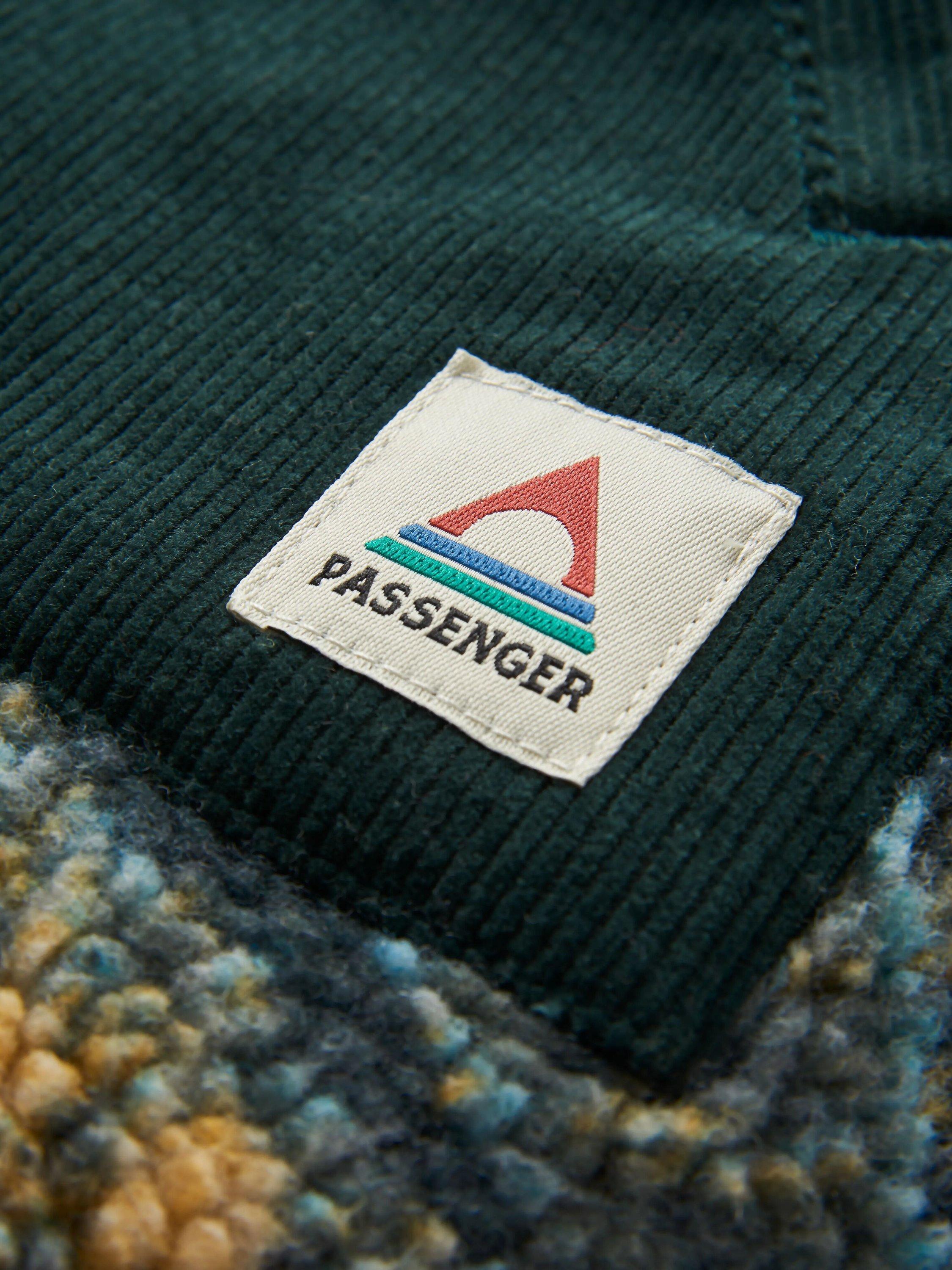 Product image 6 of 6, which shows Passenger Clover 2.0 Full Zip Fleece, Green/Multi, S