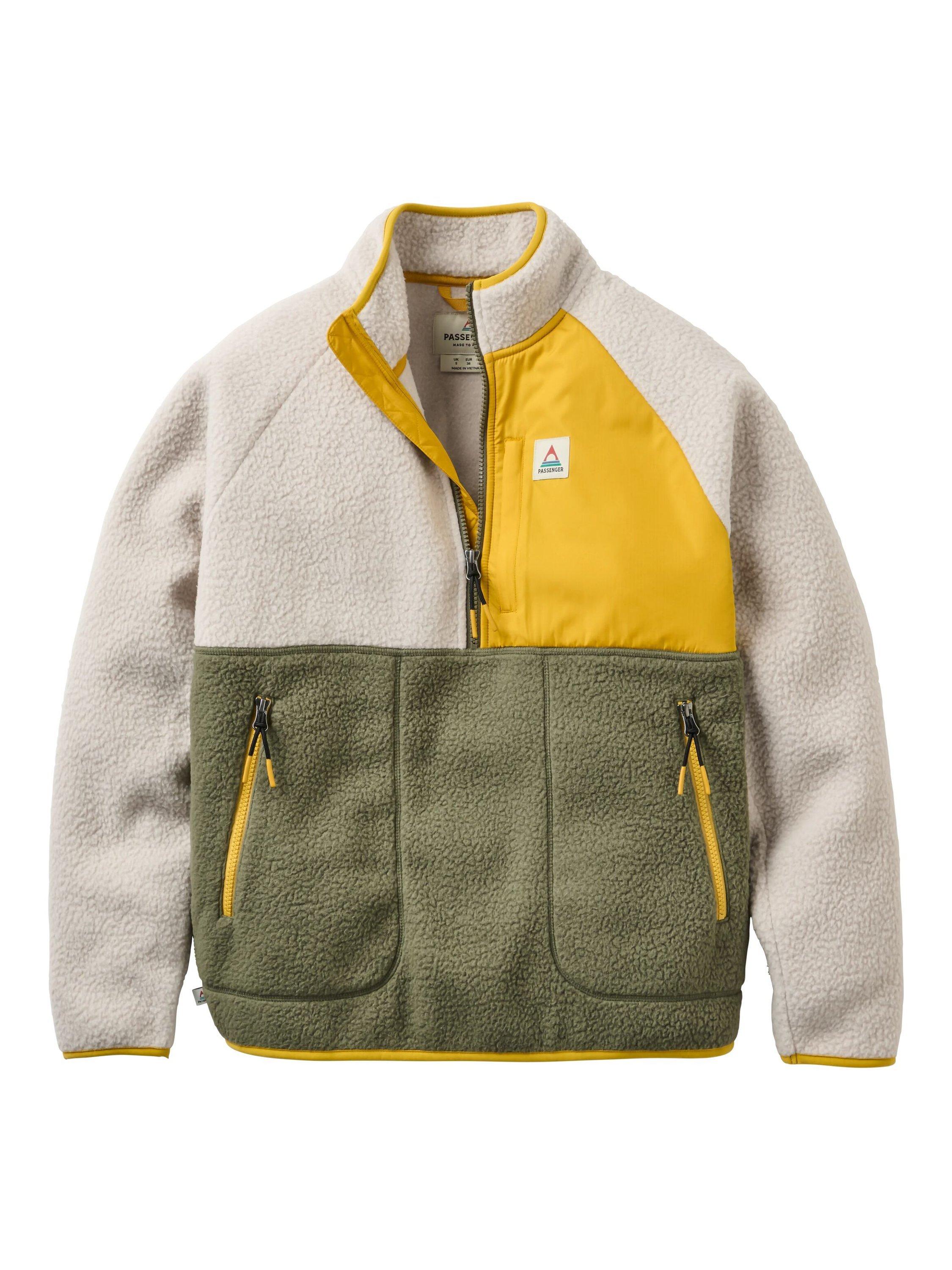 Product image 1 of 7, which shows Passenger Home 2.0 1/2 Zip Fleece, Multi, XS