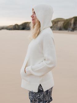 Passenger Cove 2.0 Cotton Blend Knit Hoodie, White - view 2, White