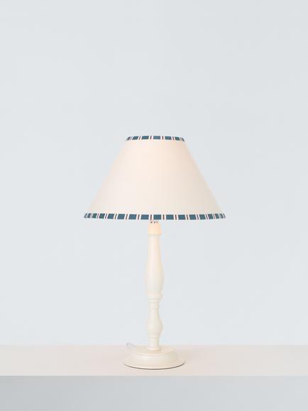 John Lewis Darwen Tapered Lampshade, Loch Blue