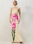 Ro&Zo Petite Aurora Floral Bandeau Dress