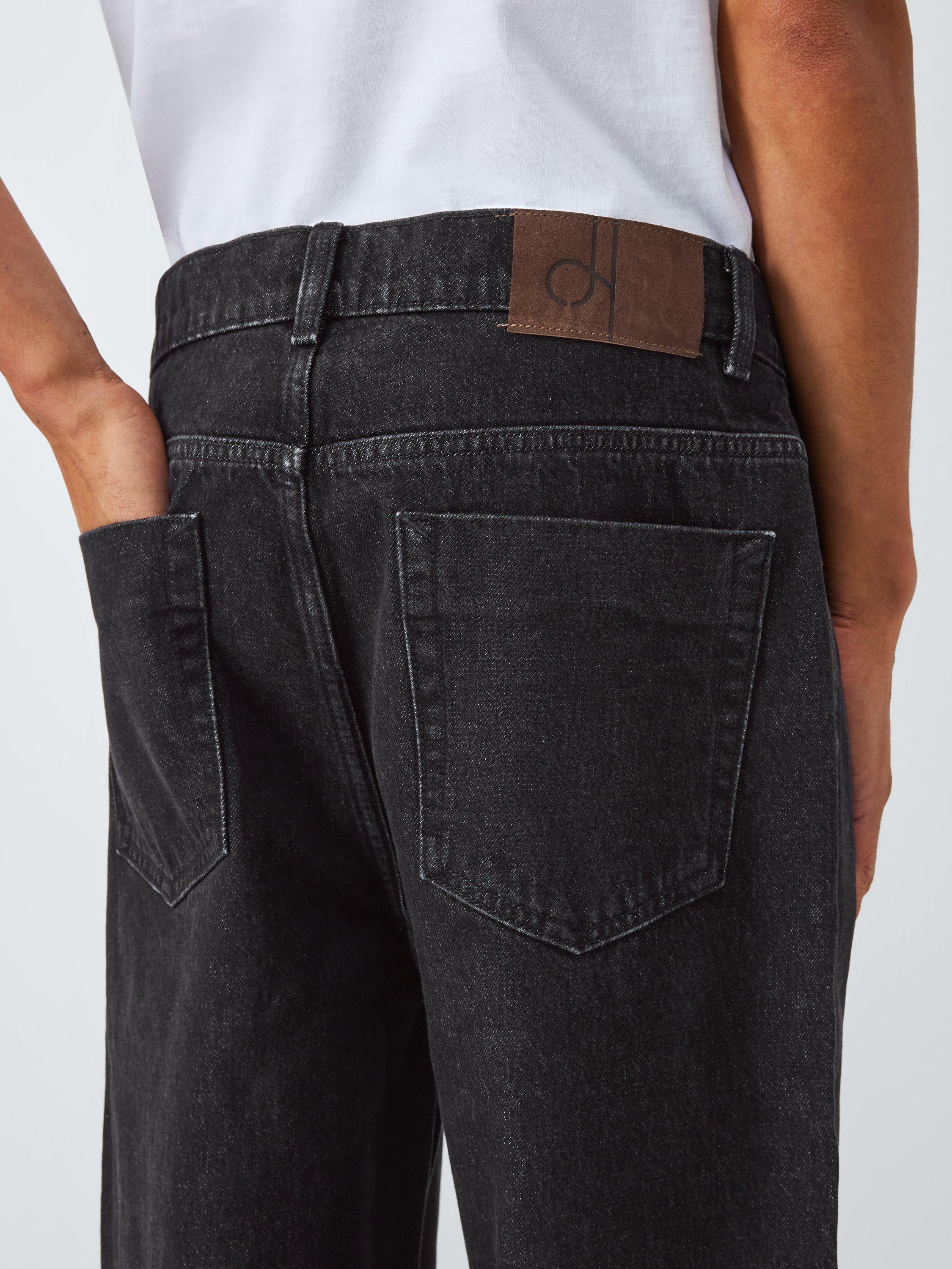 Product image 6 of 6, which shows John Lewis Relaxed Fit Denim Jeans, Dark Wash, 30R