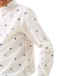 Angel & Rocket Kids' Cotton Poplin Long Sleeved Shirt