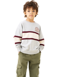 Angel & Rocket Kids' Cut and Sew Sweatshirt, Grey