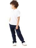 Angel & Rocket Kids' Cotton Twill Trousers, Navy