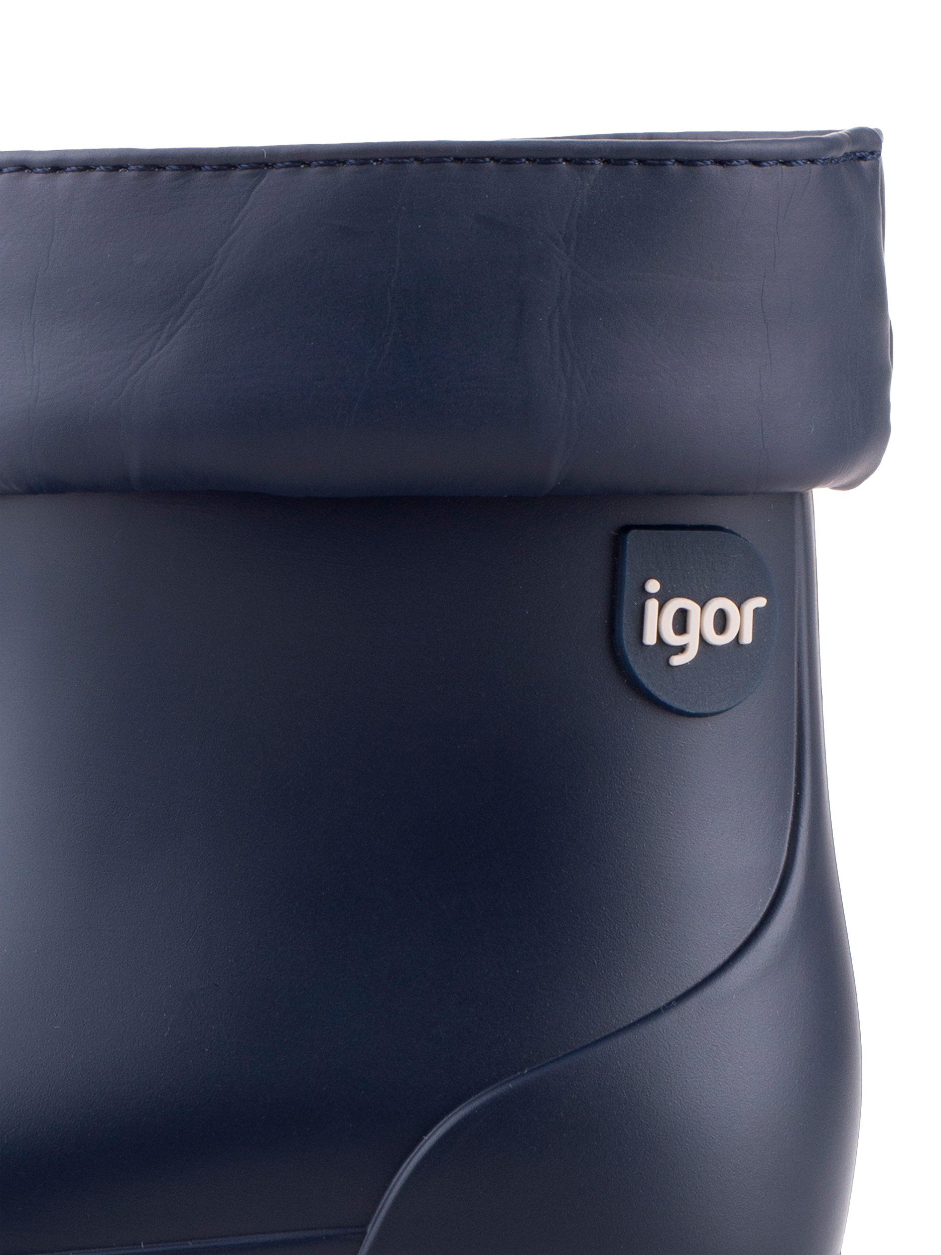 Product image 4 of 5, which shows IGOR Kids' Wellington Ankle Boots, Navy, EU22