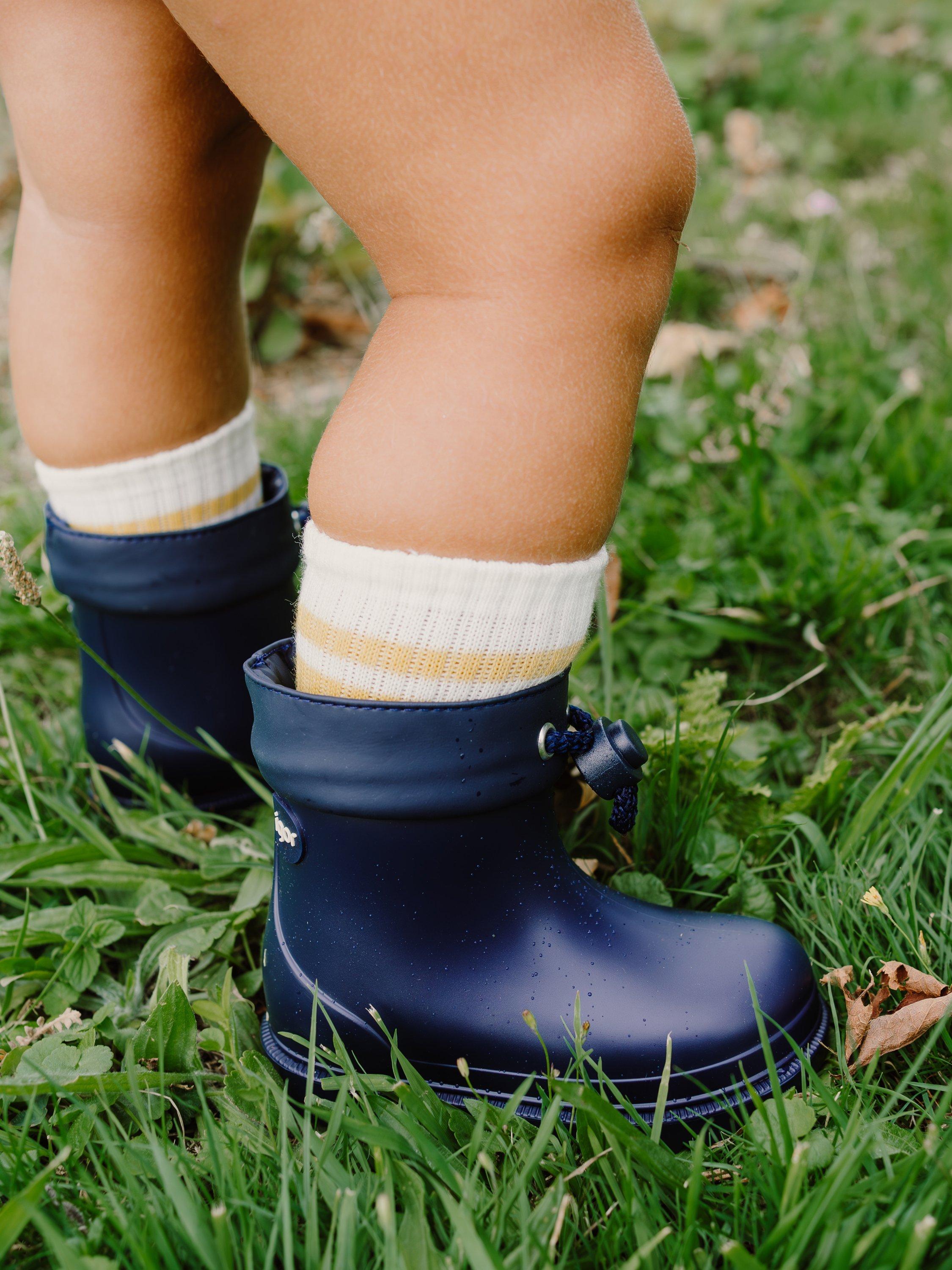 Product image 5 of 5, which shows IGOR Kids' Wellington Ankle Boots, Navy, EU22