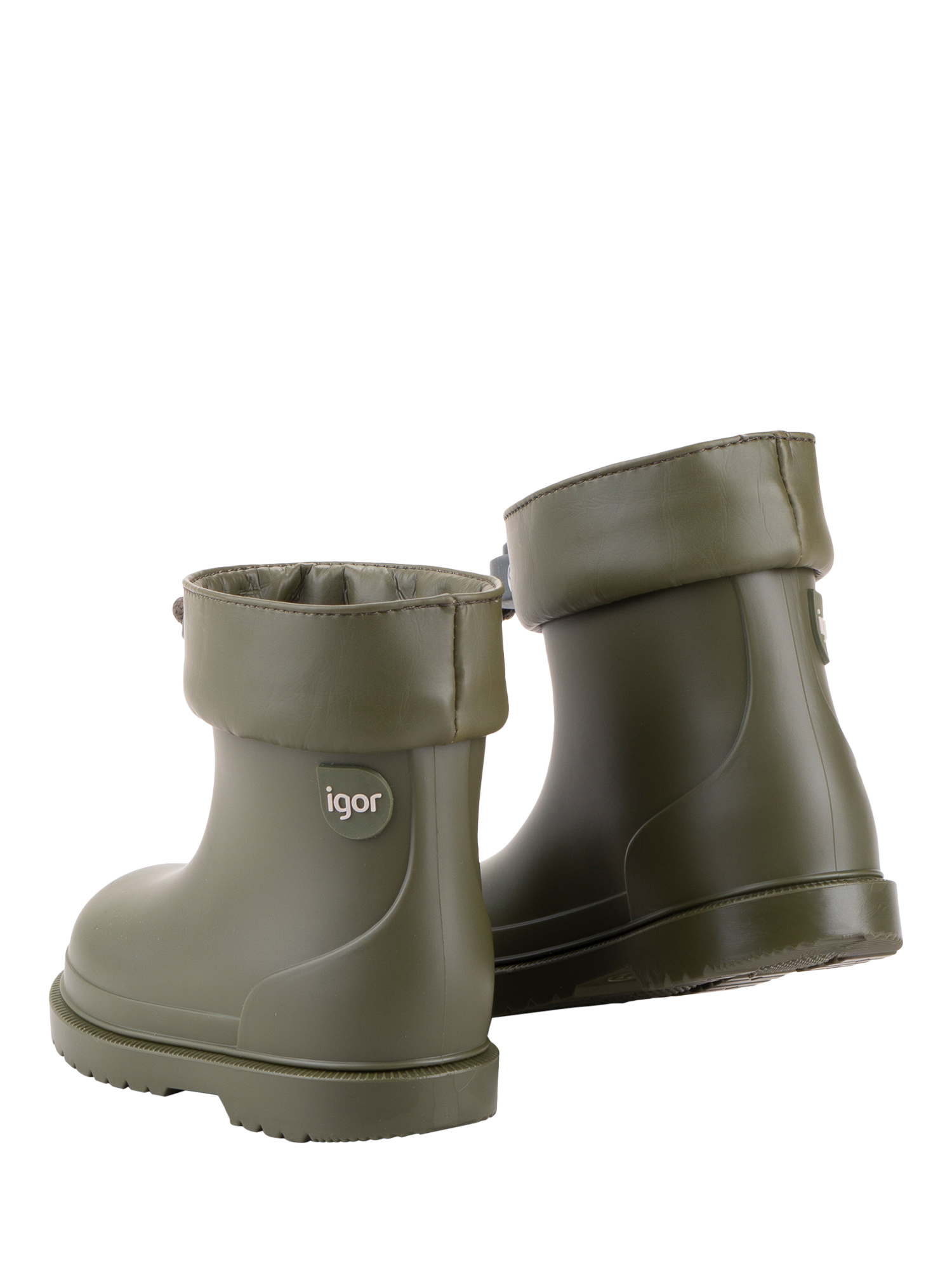 Product image 4 of 4, which shows IGOR Kids' Wellington Ankle Boots, Green, EU22