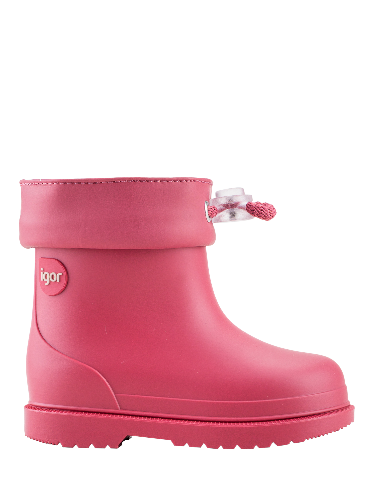 Product image 2 of 5, which shows IGOR Kids' Wellington Ankle Boots, Pink, EU22