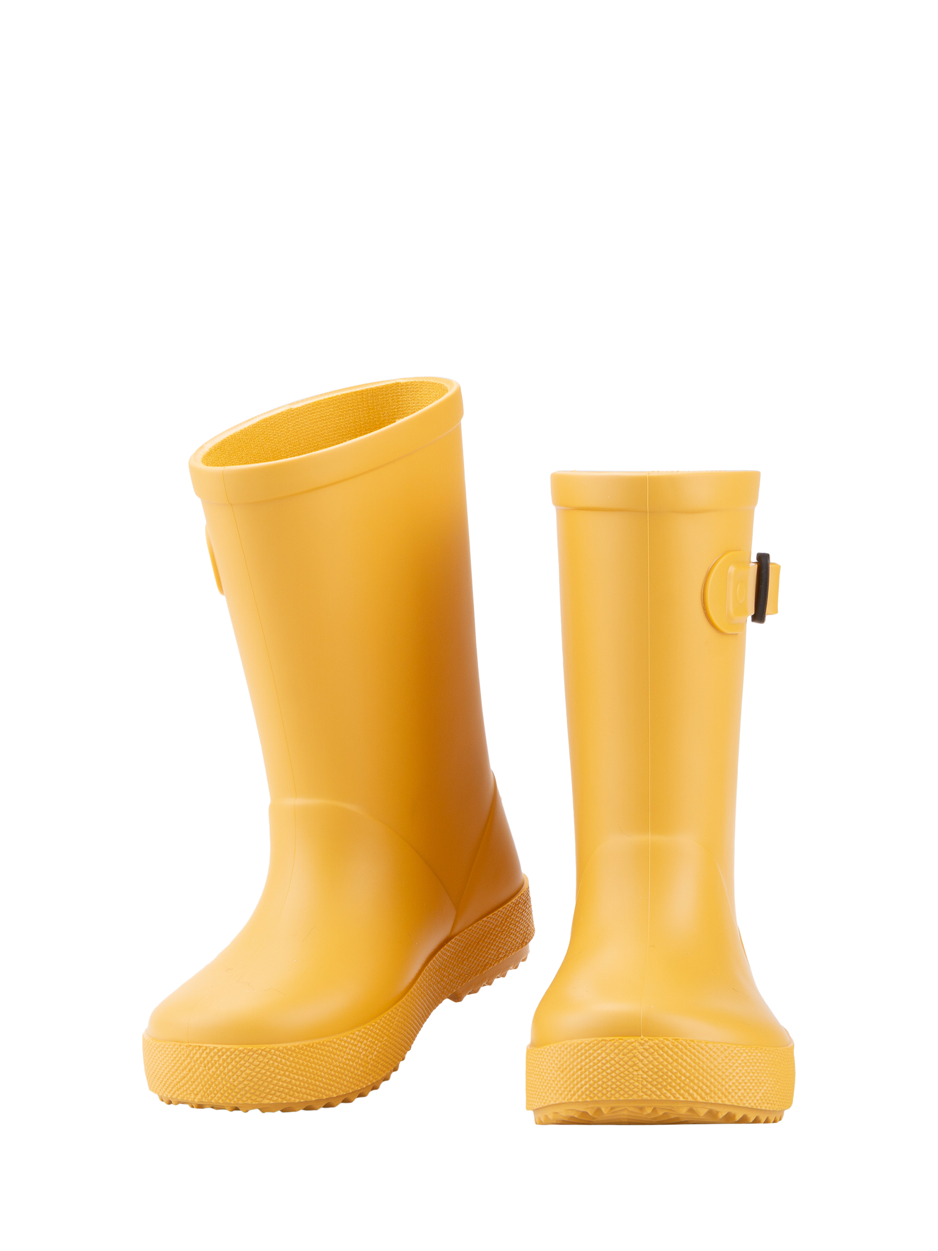 Product image 3 of 11, which shows IGOR Kids' Splash Euri Waterproof Lined Wellington Boots, Yellow, EU22