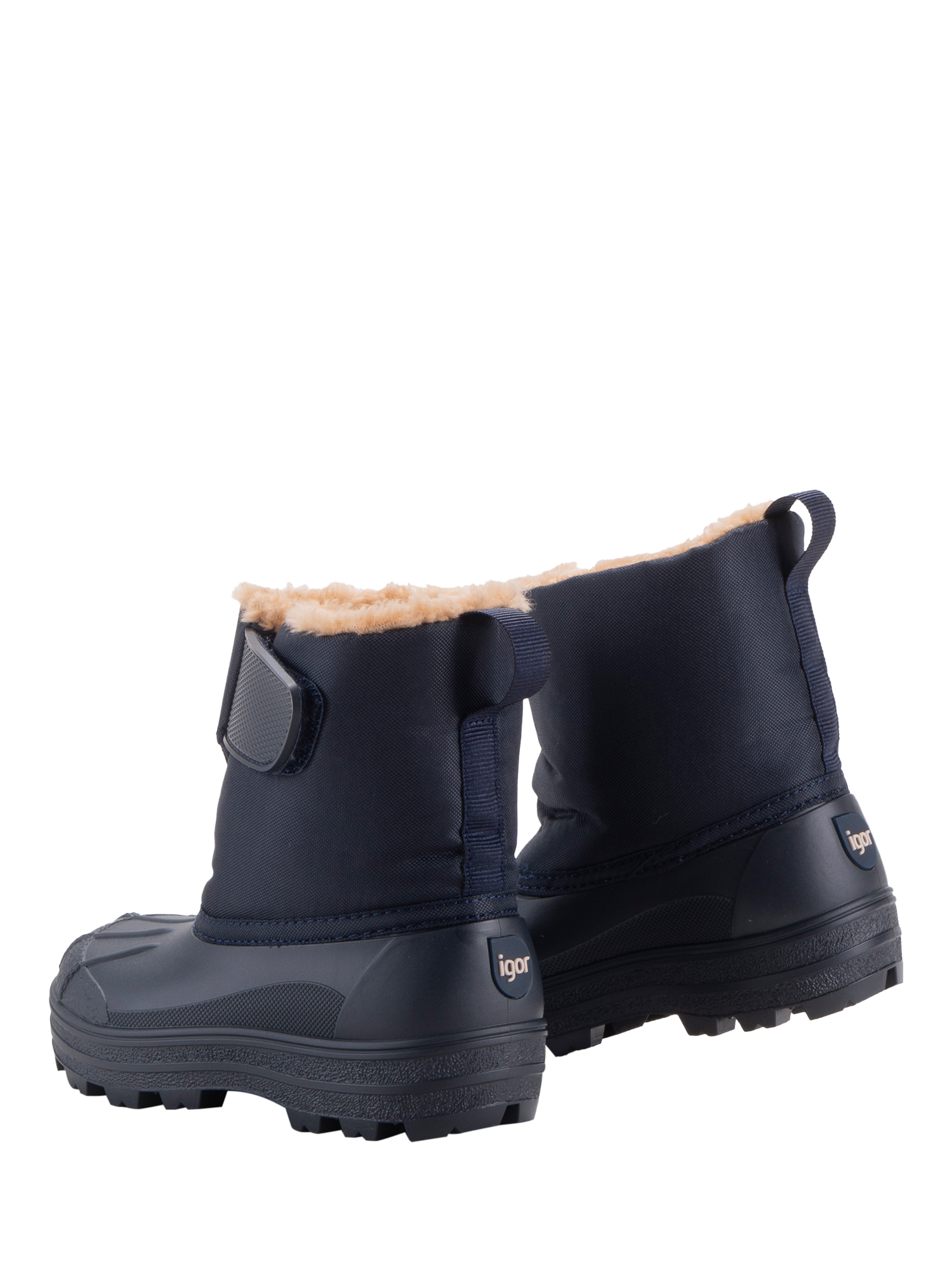 Product image 3 of 5, which shows IGOR Kids' Neu Marino Snow Boots, Navy, EU22