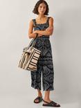 Monsoon Macie Shell Jumpsuit, Black
