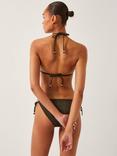 Monsoon Mia Glitter Bikini Bottoms, Black