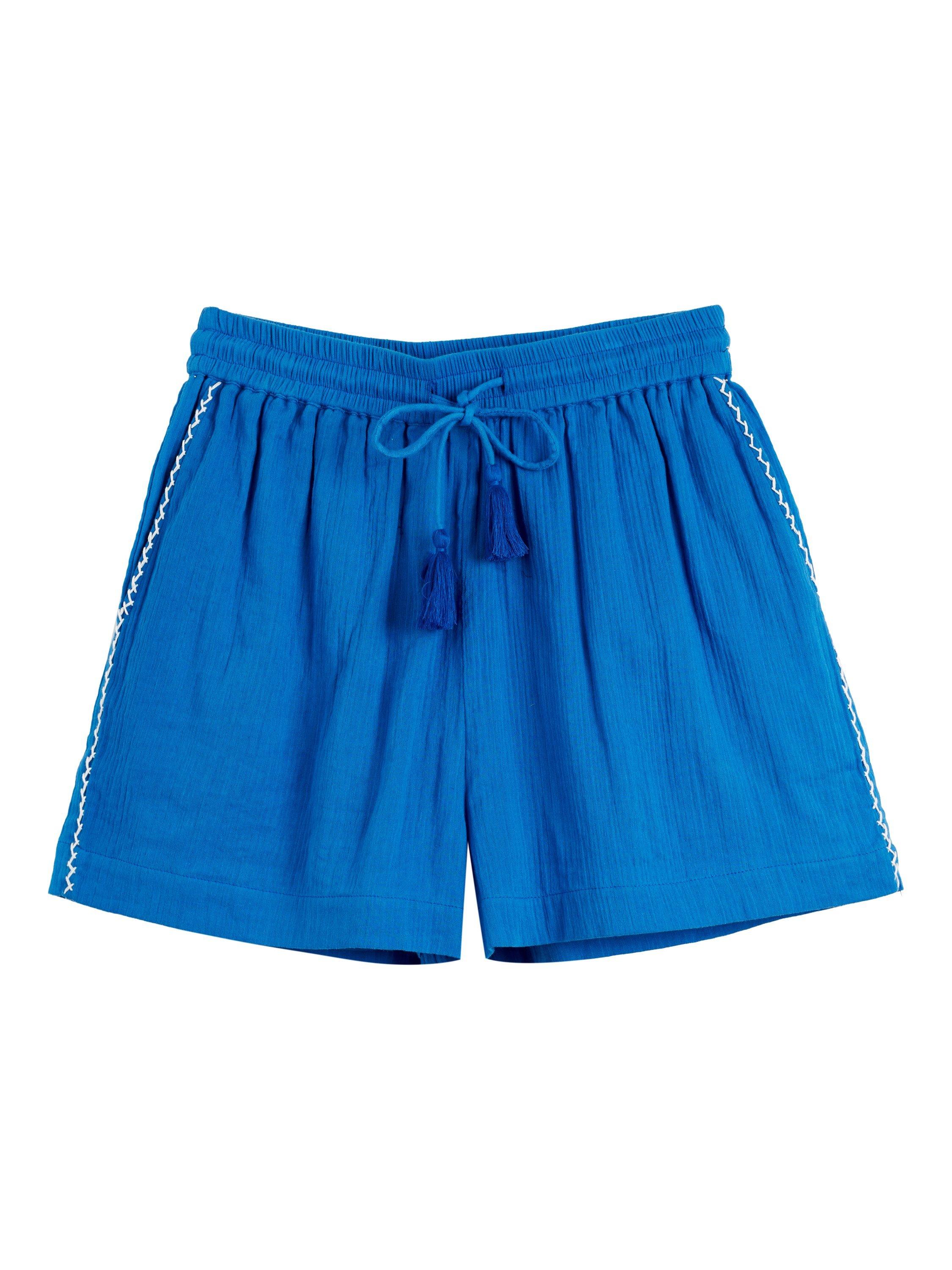 Product image 4 of 4, which shows Chinti & Parker St Tropez Shorts, Cornflower, 6