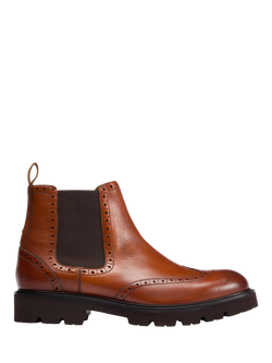 Oliver Sweeney Harby Leather Chelsea Boots, Tan, Tan