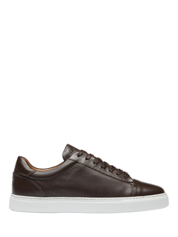 Oliver Sweeney Almada Leather Perforated Trainers, Brown