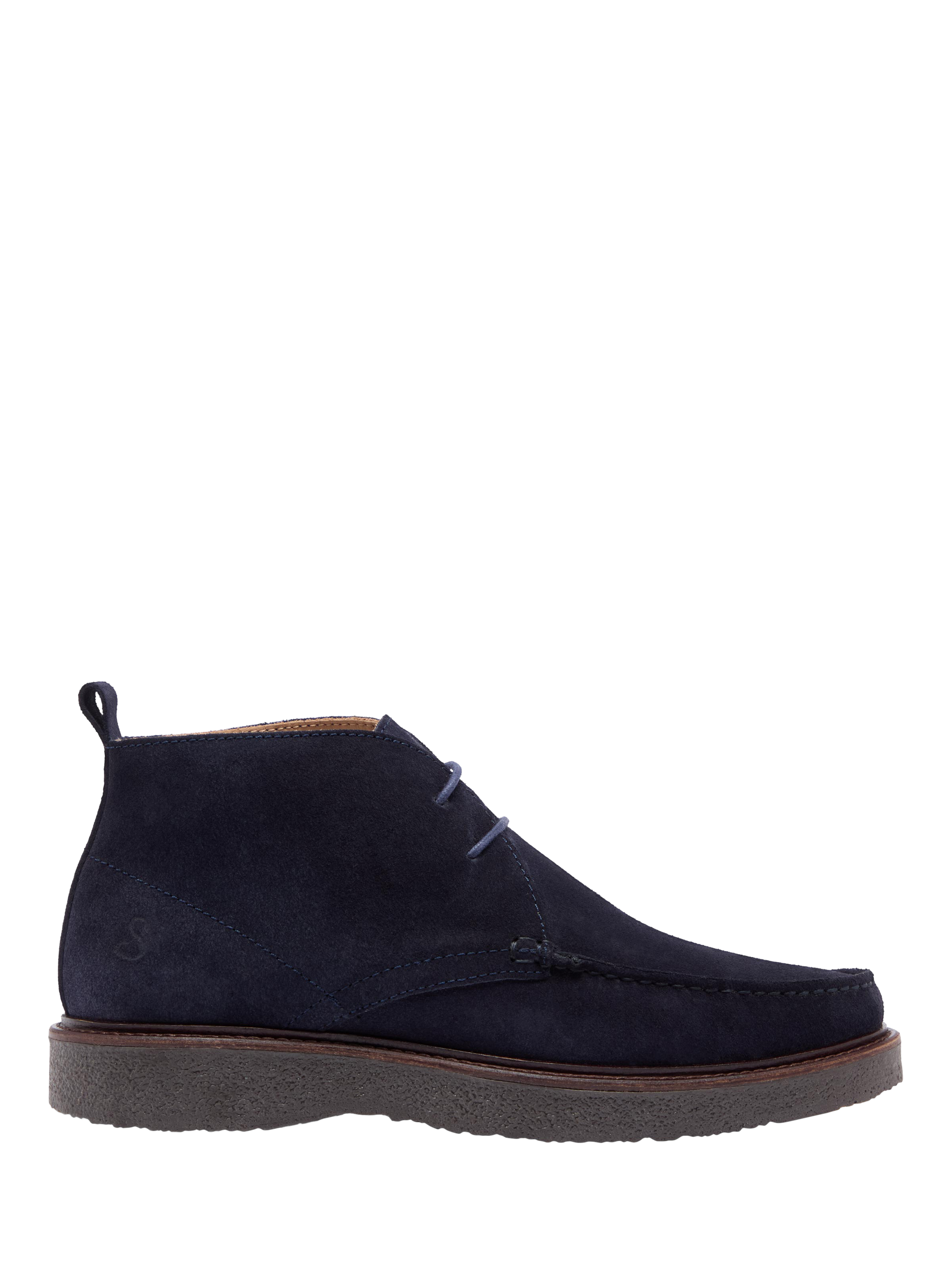 Product image 1 of 5, which shows Oliver Sweeney Xixona Suede Chukka Boots, Navy, 7
