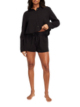 Nudea The Classic Pure Organic Cotton Boxer Short, Black