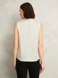 Hobbs Nina Satin Blouse, Ivory
