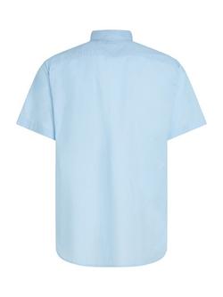 Tommy Hilfiger Core Flex Poplin Cotton Regular Fit Shirt, Sweet Blue - view 2, Sweet Blue