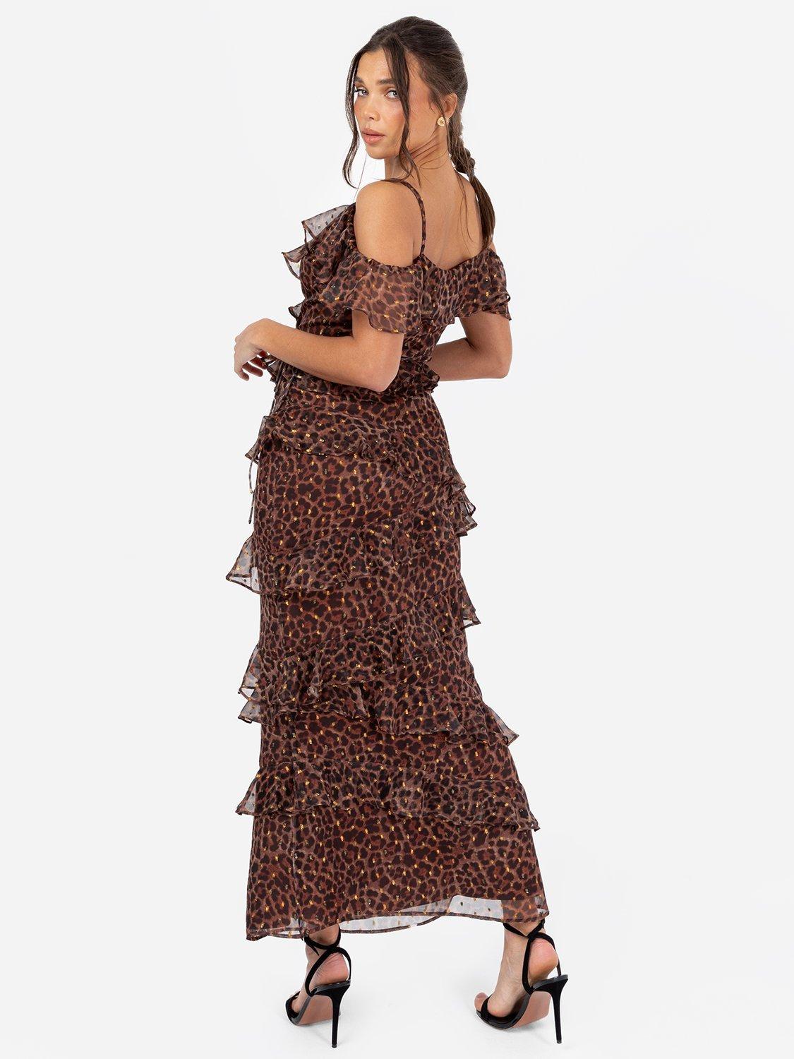 Product image 4 of 4, which shows Anaya With Love Animal Print Maxi Skirt, Multi, 6