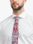 Simon Carter Mother of Pearl Mosaic Tie Slide, White Natural