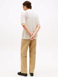 Tommy Hilfiger Organic Cotton Loose Fit Knit Shirt, Ivory Petal
