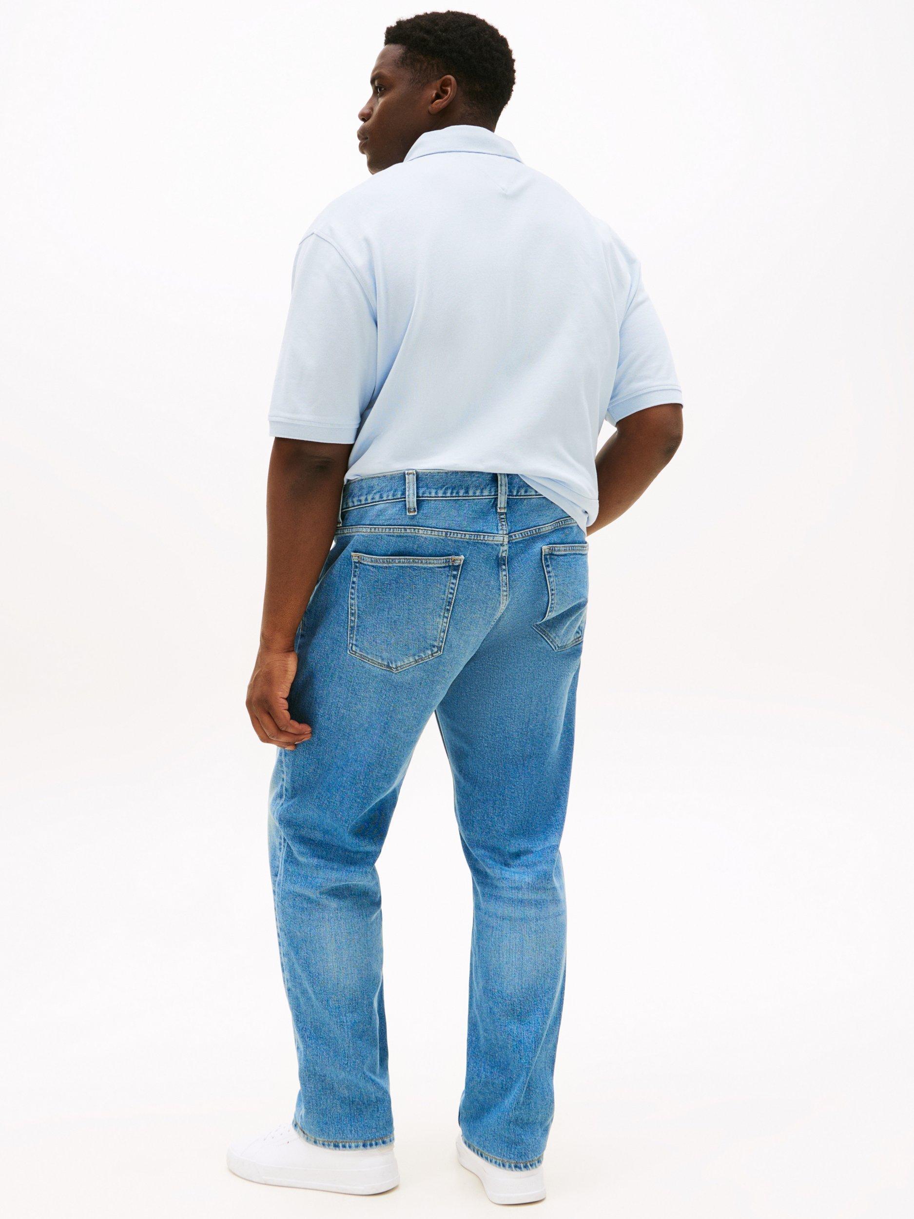Product image 2 of 5, which shows Tommy Hilfiger Straight Fit Jeans, Bennet Blue, 46R