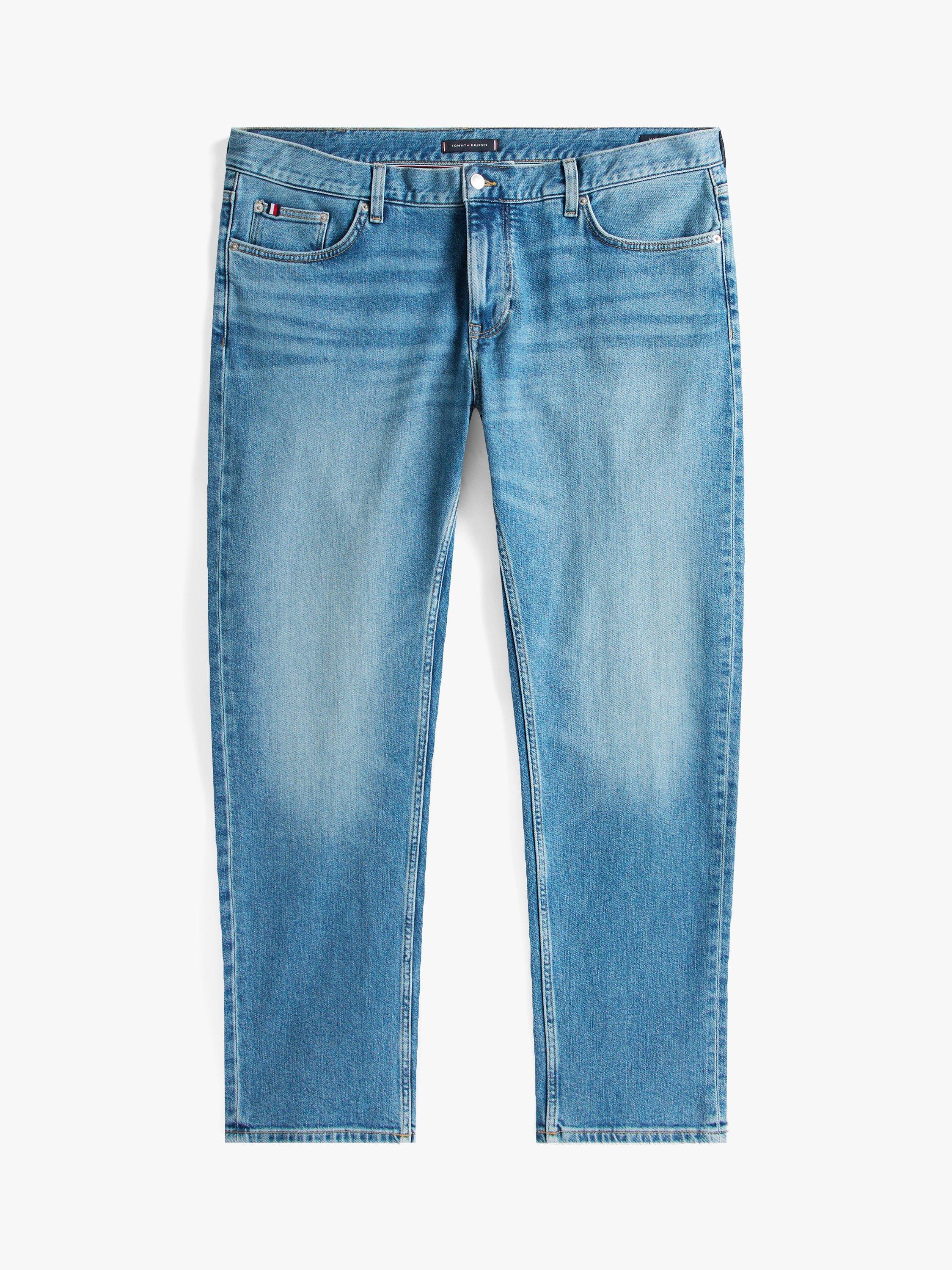 Product image 5 of 5, which shows Tommy Hilfiger Straight Fit Jeans, Bennet Blue, 46R