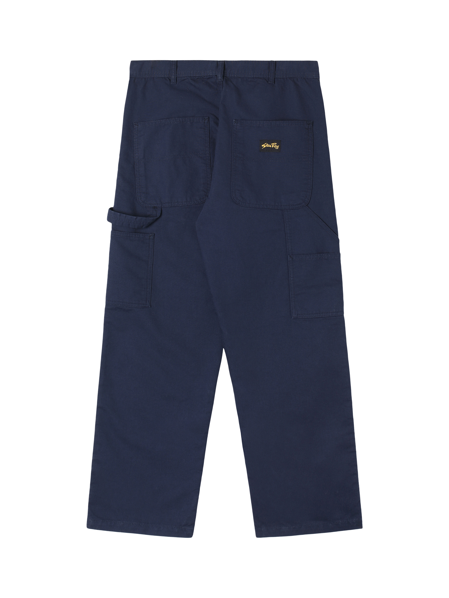 Product image 2 of 5, which shows Stan Ray Big Job Painter Trousers, Navy Bedford, 38R
