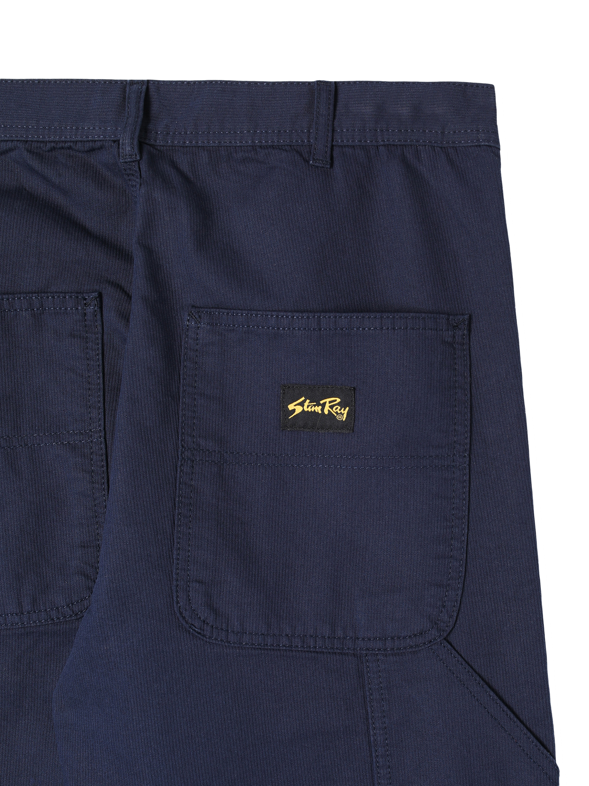 Product image 4 of 5, which shows Stan Ray Big Job Painter Trousers, Navy Bedford, 38R