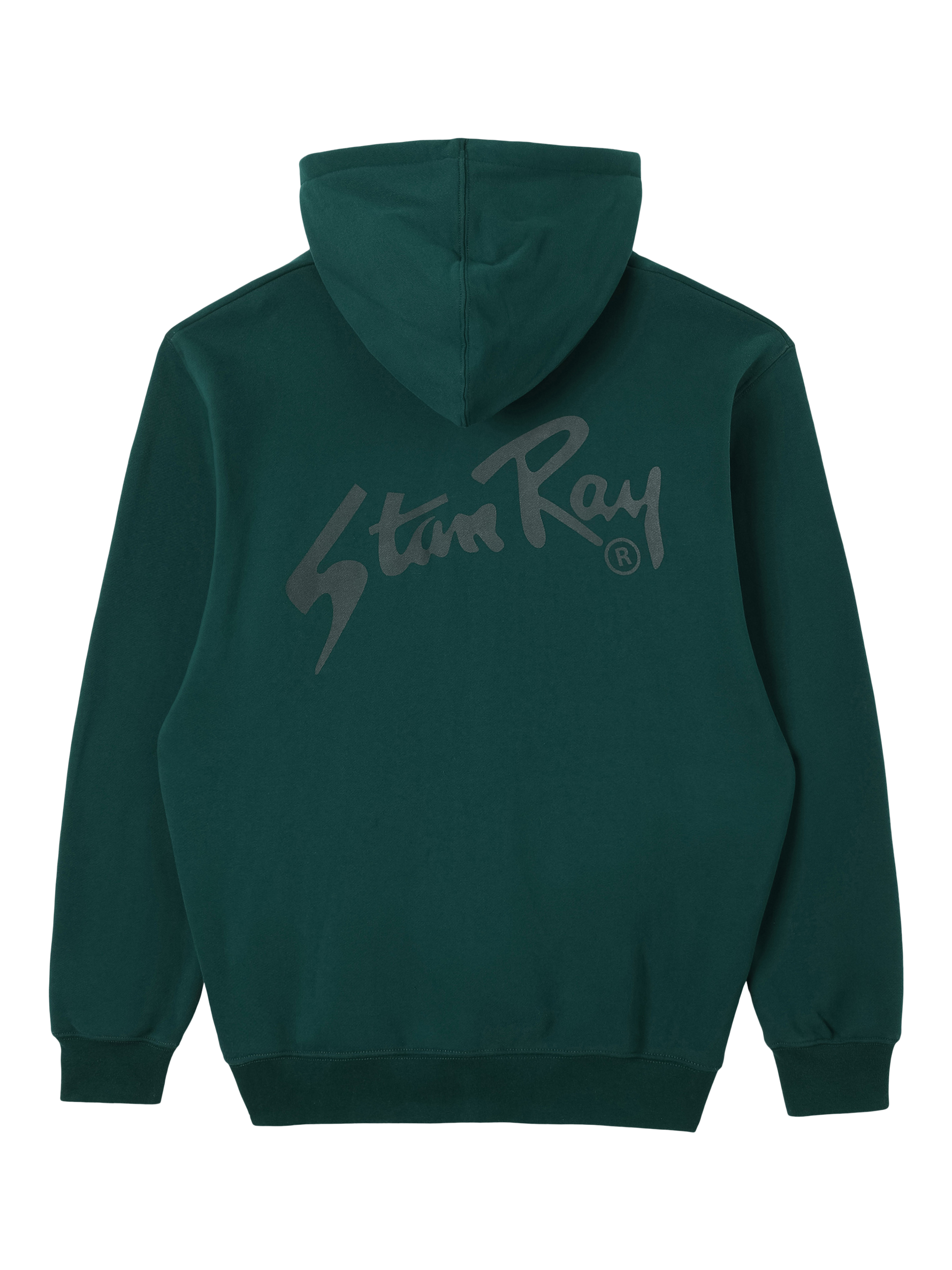 Product image 2 of 5, which shows Stan Ray OG Cotton Hoodie, Botanical Green, M