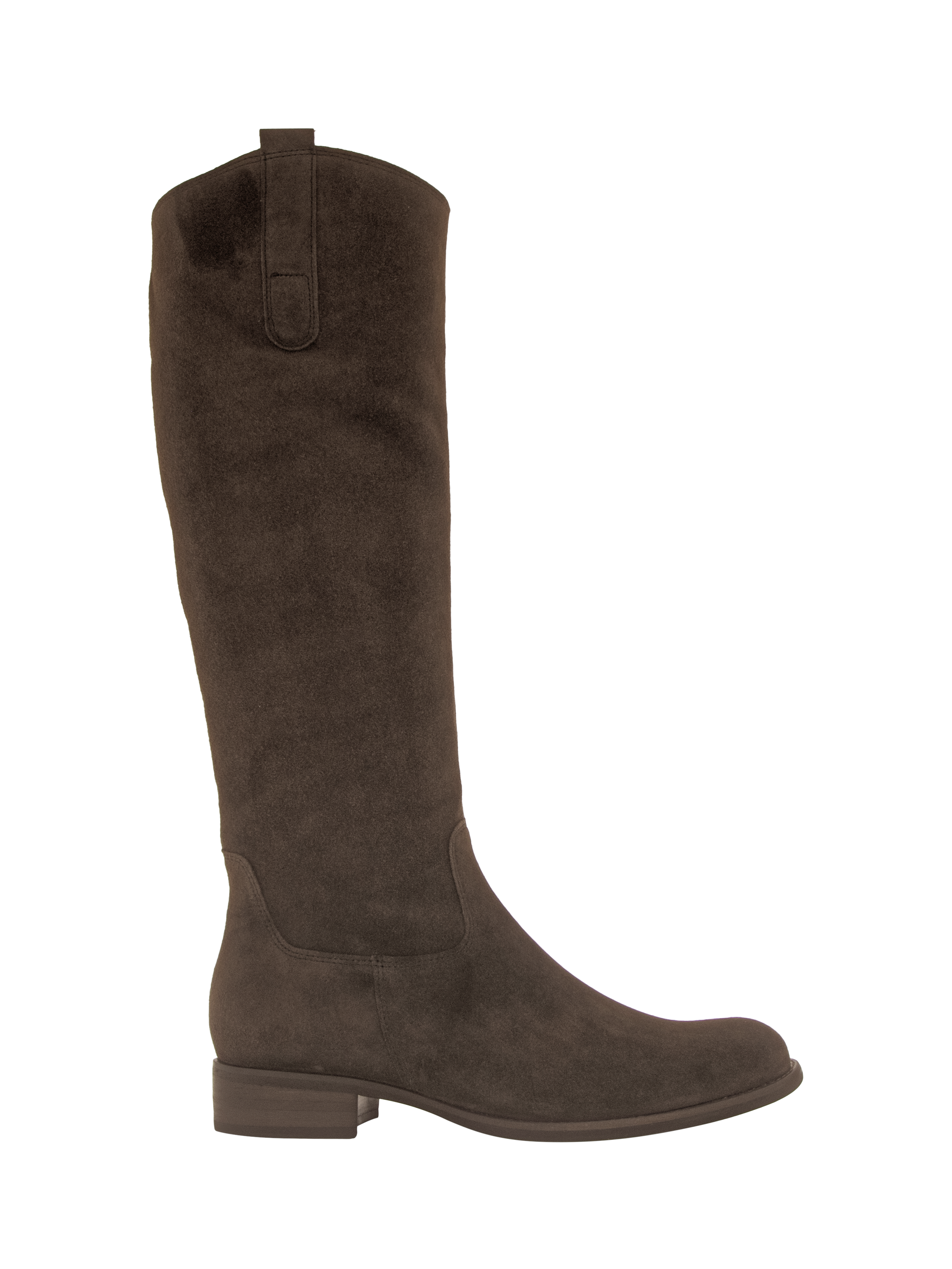 Product image 1 of 3, which shows Gabor Brook Suede Knee High Boots, Brown, 3