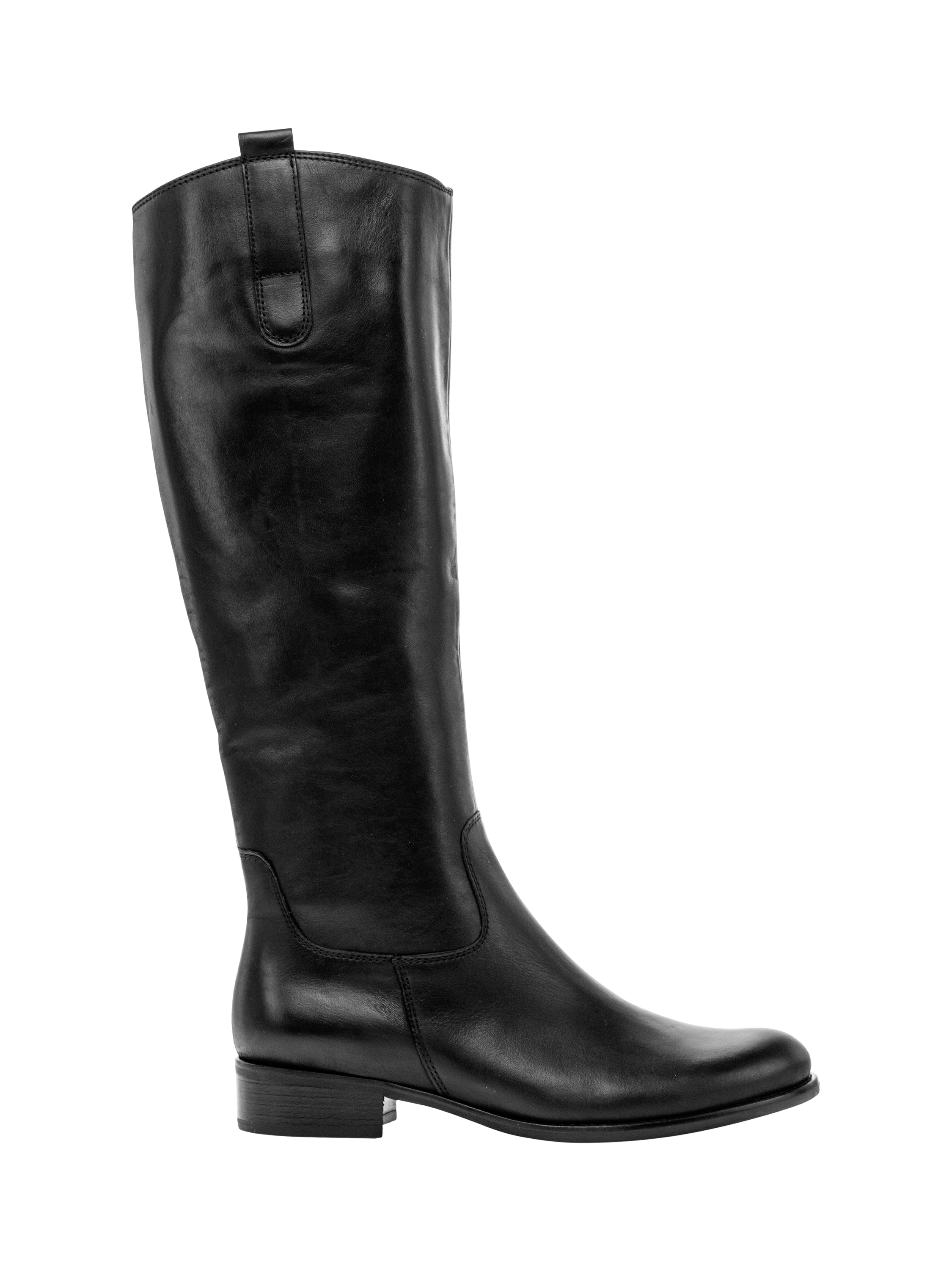 Gabor Brook Leather Knee High Boots, Black