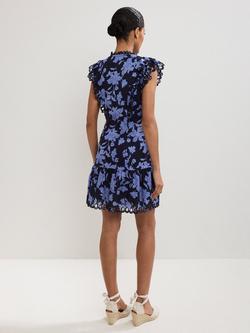 Phase Eight Caraline Floral Mini Dress, Multi - view 2, Multi