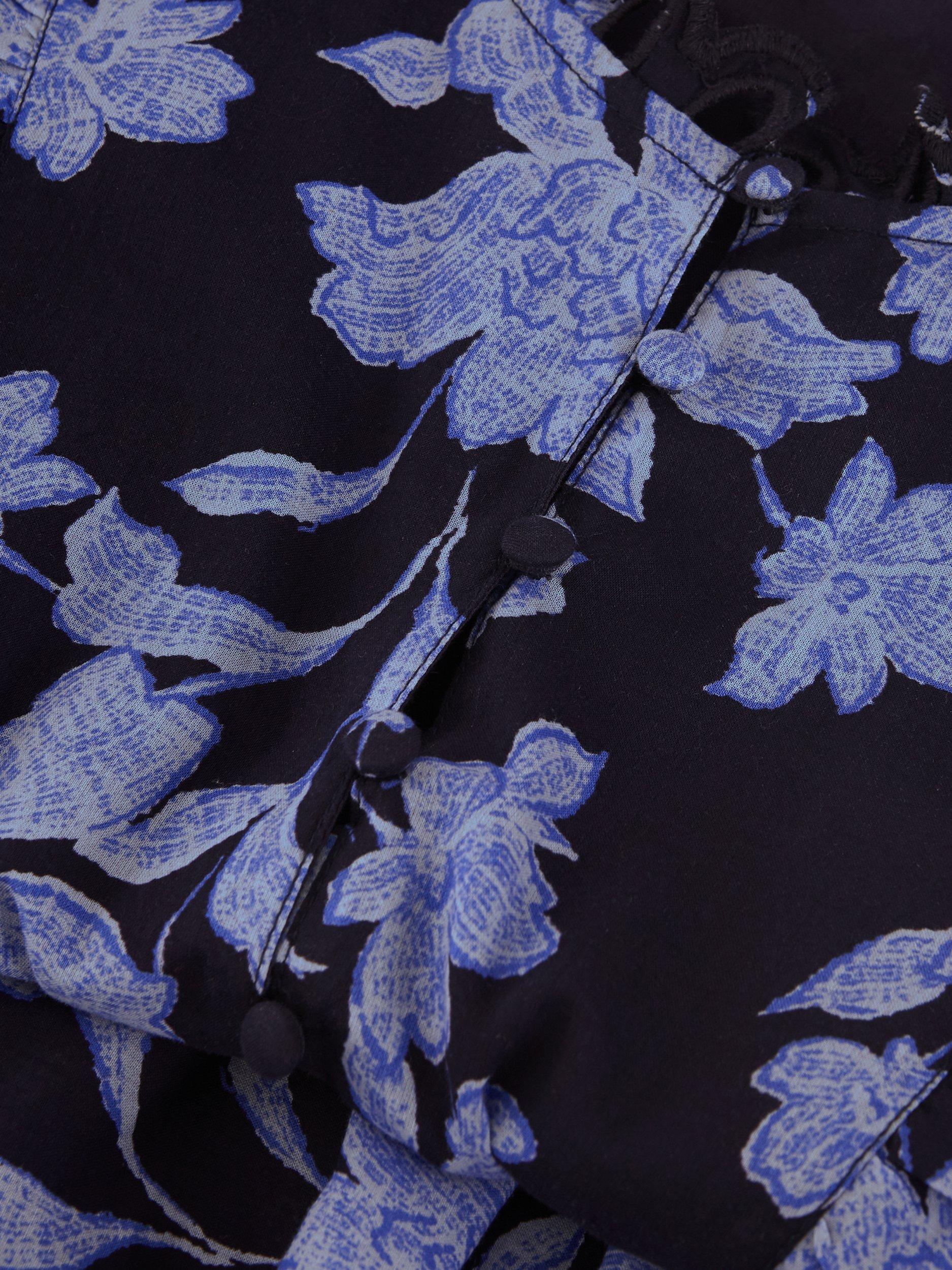 Product image 6 of 7, which shows Phase Eight Caraline Floral Mini Dress, Multi, 8