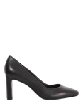 Dune London Arriving Leather Court Shoes