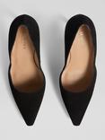 L.K.Bennett Fern Suede Pointed Toe Court Shoes