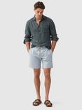 Rodd & Gunn Gunn Stretch Cotton Blend 7” Resort Shorts, Dusk