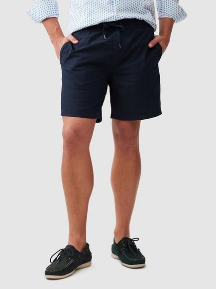 Rodd & Gunn Stretch Cotton Blend 7” Resort Shorts, Midnight
